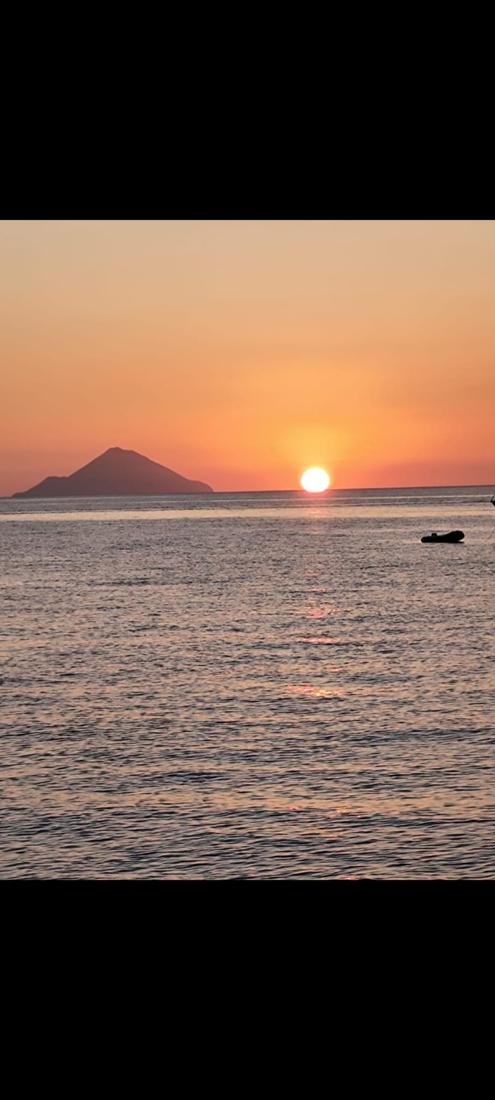 Tramonto in mare