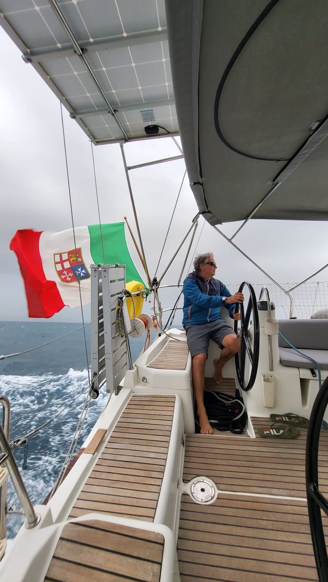 Antonio in navigazione